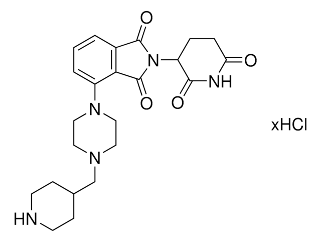 Pomalidomide-piperazine-C1-4-piperidine hydrochloride