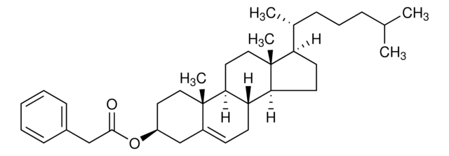 Cholesteryl phenylacetate &#8805;98% (HPLC; detection at 258&#160;nm)