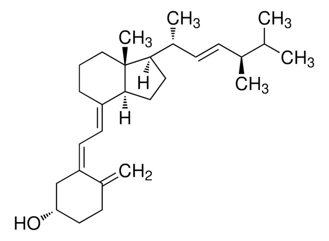 Vitamin D2 solution 1&#160;mg/mL in ethanol, ampule of 1&#160;mL, certified reference material, Cerilliant&#174;