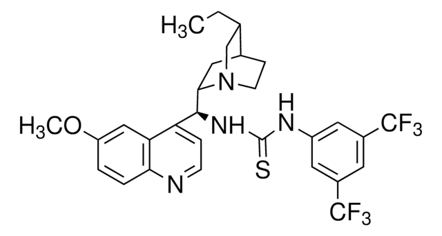 N-[3,5-Bis(trifluoromethyl)phenyl]-N&#8242;-[(8a,9S)-10,11-dihydro-6&#8242;-methoxy-9-cinchonanyl]thiourea 90%