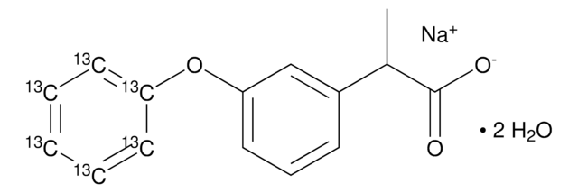 Fenoprofen-(3-phenoxy-13C6) sodium salt dihydrate &#8805;99 atom % 13C, &#8805;98% (CP)