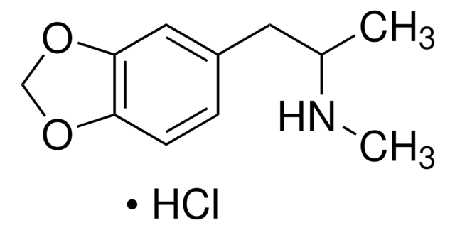 (±)-3,4-Methylenedioxymethamphetamine hydrochloride solution analytical standard, for drug analysis