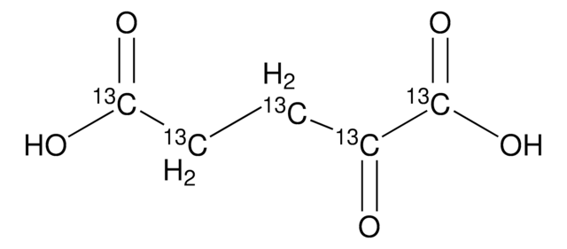 2-Ketoglutaric acid-13C5 &#8805;99 atom % 13C, &#8805;95% (CP)