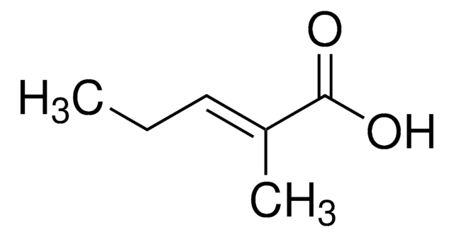 trans-2-Methyl-2-pentenoic acid 97%