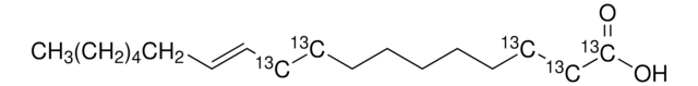 trans-11-Octadecenoic acid-1,2,3,9,10-13C5 99 atom % 13C, 97% (CP)