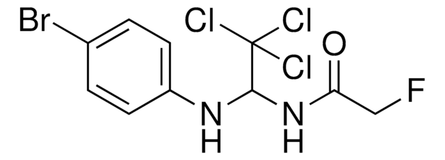 N-(1-(4-BROMOANILINO)-2,2,2-TRICHLOROETHYL)-2-FLUOROACETAMIDE AldrichCPR