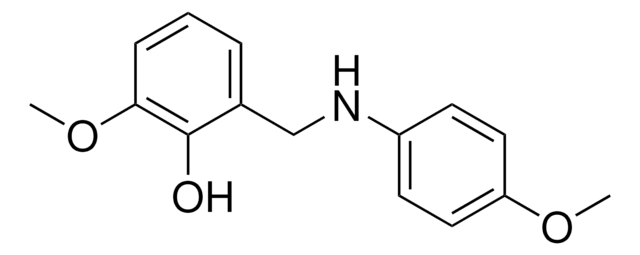 2-METHOXY-6-((4-METHOXYANILINO)METHYL)PHENOL AldrichCPR
