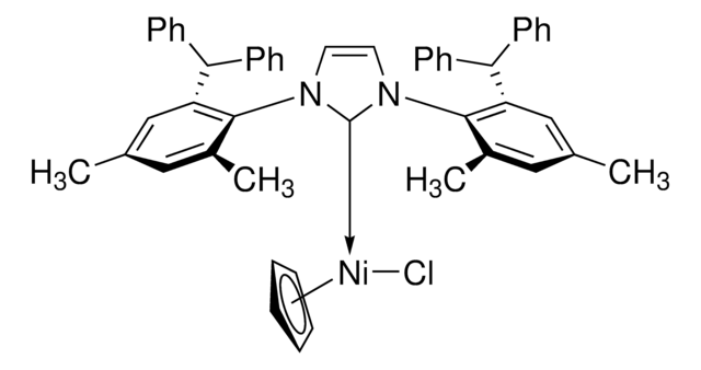 [1,3-Bis[2-(diphenylmethyl)-4,6-dimethylphenyl]-1H-imidazolyl-2-yl]Ni(Cp)Cl