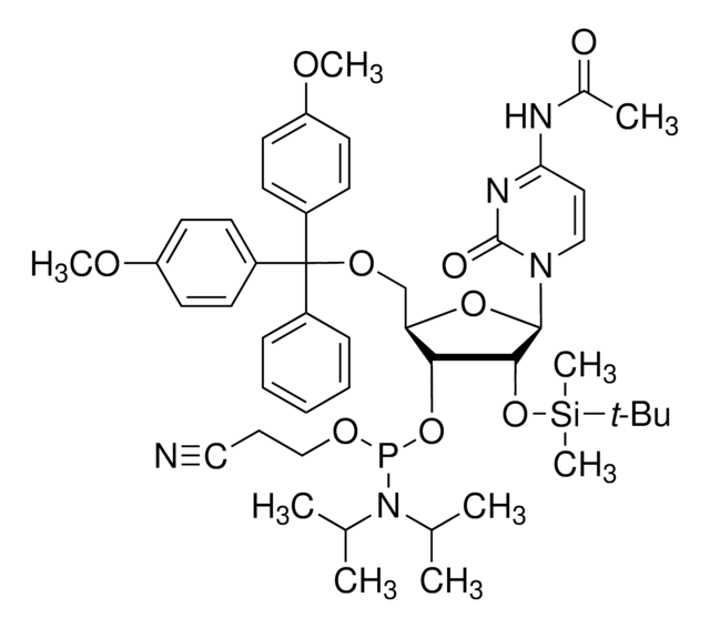 DMT-2&#8242;O-TBDMS-rC(ac) Phosphoramidite configured for (ÄKTA&#174; and OligoPilot&#174;)