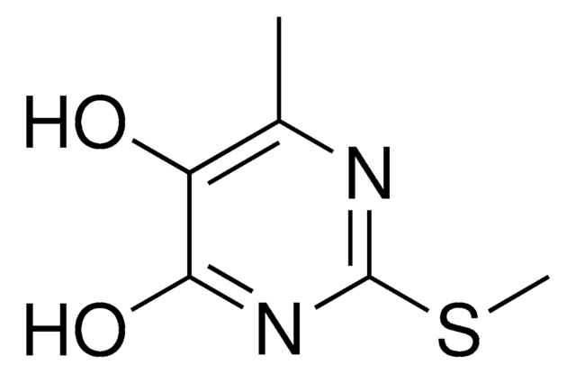 6-METHYL-2-METHYLSULFANYL-PYRIMIDINE-4,5-DIOL AldrichCPR