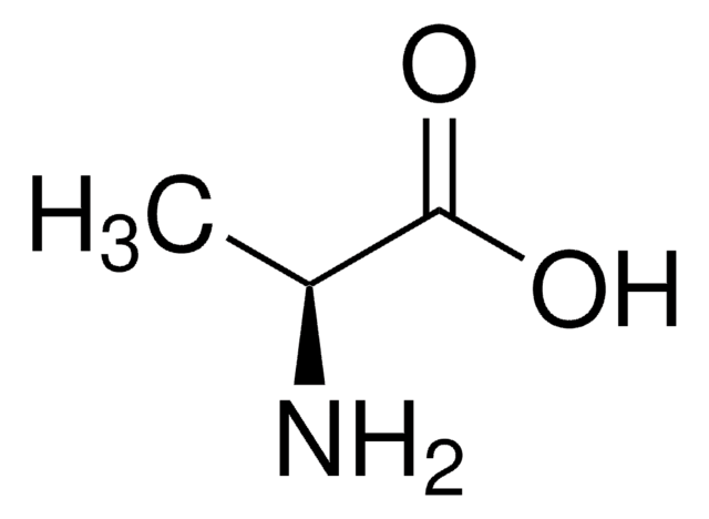 L-Alanine certified reference material, TraceCERT&#174;, Manufactured by: Sigma-Aldrich Production GmbH, Switzerland