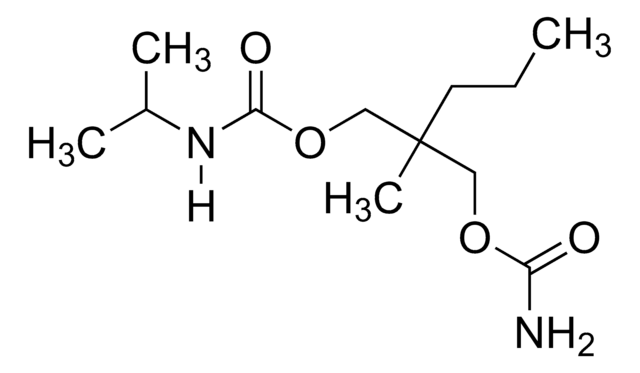 Carisoprodol solution 1.0&#160;mg/mL in methanol, ampule of 1&#160;mL, certified reference material, Cerilliant&#174;