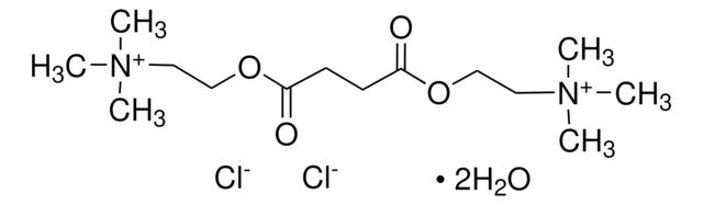 Succinylcholine Chloride Pharmaceutical Secondary Standard; Certified Reference Material