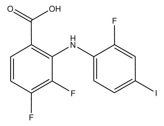 3,4-Difluoro-2-(2-fluoro-4-iodophenylamino)benzoic acid