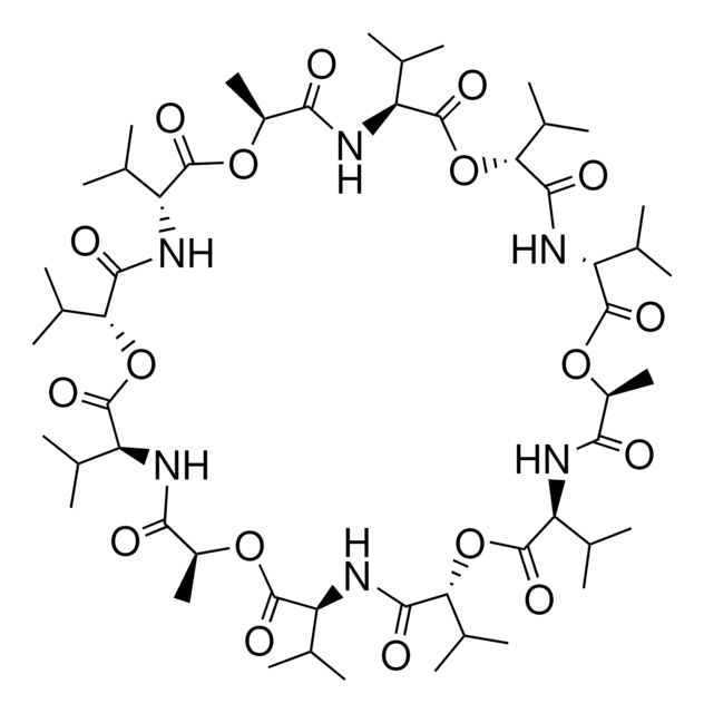 Valinomycin Ready Made Solution, ~1&#160;mg/mL in DMSO