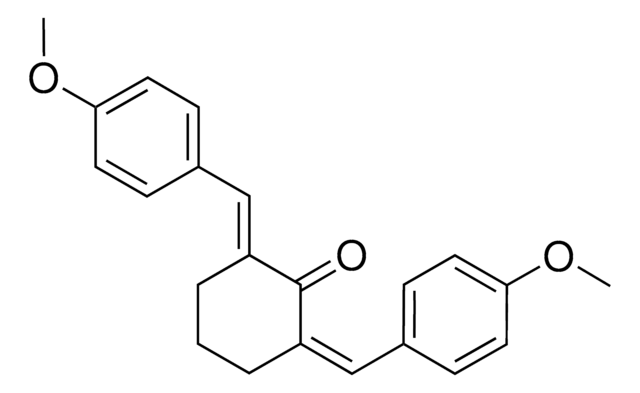 2,6-BIS(4-METHOXYBENZYLIDENE)CYCLOHEXANONE AldrichCPR