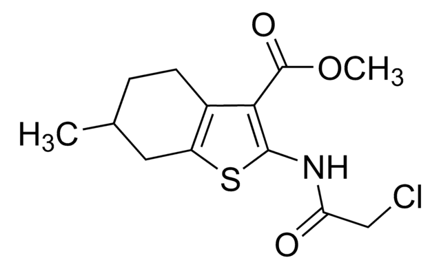 Methyl 2-[(chloroacetyl)amino]-6-methyl-4,5,6,7-tetrahydro-1-benzothiophene-3-carboxylate AldrichCPR