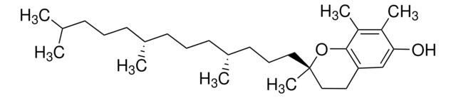 (+)-&#947;&#8722;Tocopherol (Vitamin E) solution 1.0&#160;mg/mL in methanol, ampule of 1&#160;mL, certified reference material, Cerilliant&#174;