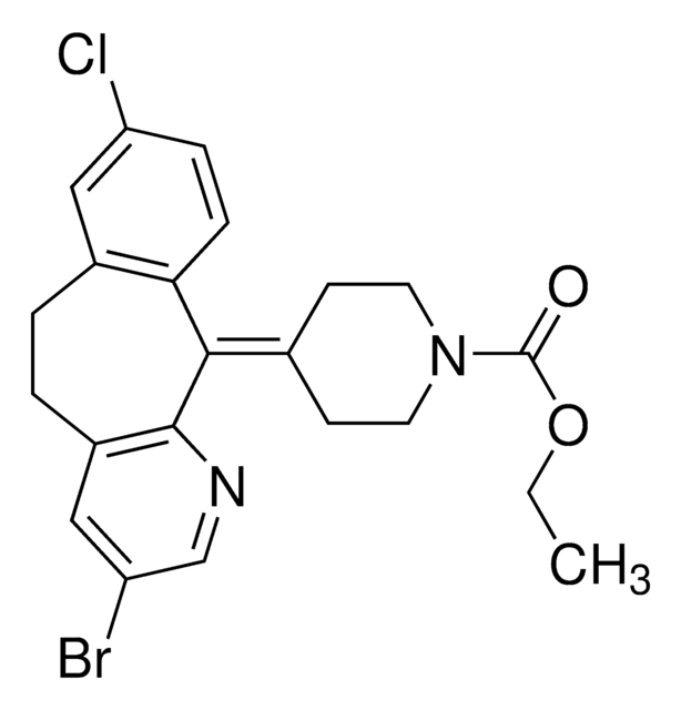 Ethyl 4-(3-bromo-8-chloro-5,6-dihydro-11H-benzo[5,6]cyclohepta[1,2-b]pyridin-11-ylidene)piperidine-1-carboxylate