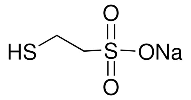 Sodium 2-mercaptoethanesulfonate BioXtra, &#8805;98.0% (RT)