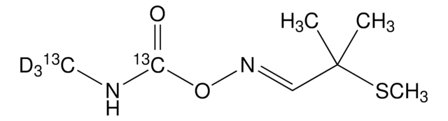 Aldicarb-(N-methyl-13C,d3 carbamoyl-13C) PESTANAL&#174;, analytical standard