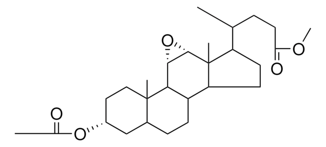 3-ALPHA-ACETOXY-11-ALPHA,12-ALPHA-EPOXY-5-BETA-CHOLAN-24-OIC ACID METHYL ESTER AldrichCPR