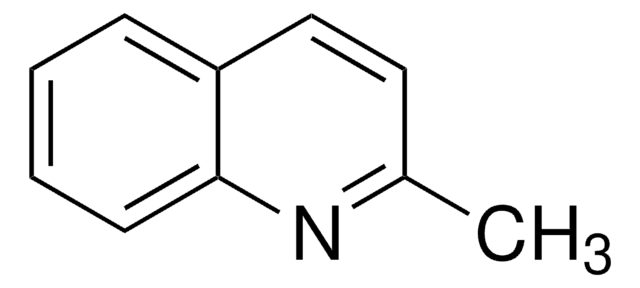 Quinaldine analytical standard, &#8805;90% (GC)