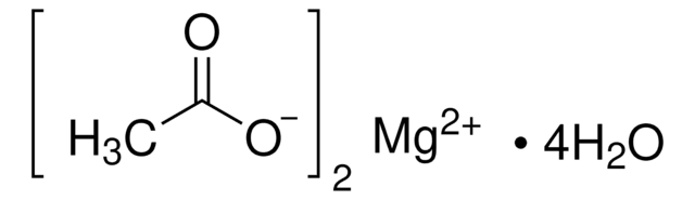 Magnesium acetate tetrahydrate &#8805;99.9% trace metals basis