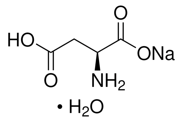 L-Aspartic acid sodium salt monohydrate &#8805;98% (TLC)