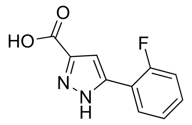 5-(2-Fluorophenyl)-1H-pyrazole-3-carboxylic acid AldrichCPR
