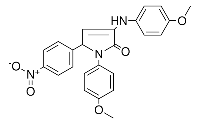 1-(4-MEO-PH)-3-(4-MEO-PHENYLAMINO)-5-(4-NITRO-PHENYL)-1,5-DIHYDRO-PYRROL-2-ONE AldrichCPR