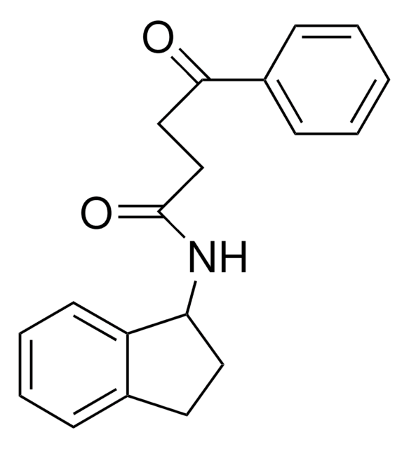 N-(1-INDANYL)-4-OXO-4-PHENYLBUTYRAMIDE AldrichCPR