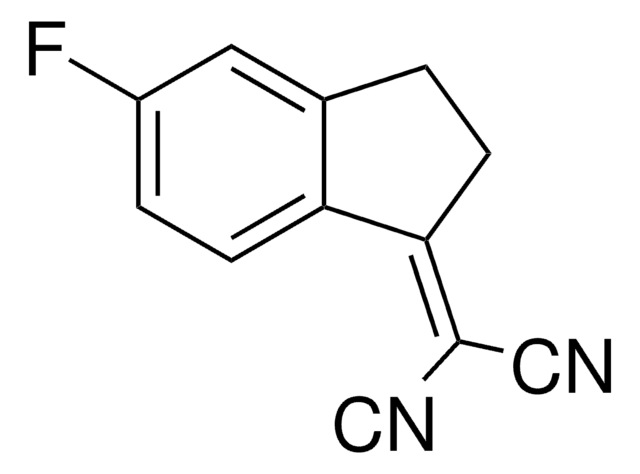 2-(5-FLUORO-2,3-DIHYDRO-1H-INDEN-1-YLIDENE)MALONONITRILE AldrichCPR