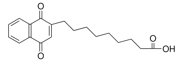 Q148 2-(8-CARBOXYOCTYL)-1,4-NAPHTHOQUINONE AldrichCPR