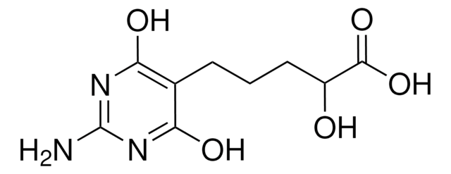 5-(2-AMINO-4,6-DIHYDROXY-5-PYRIMIDINYL)-2-HYDROXYPENTANOIC ACID AldrichCPR