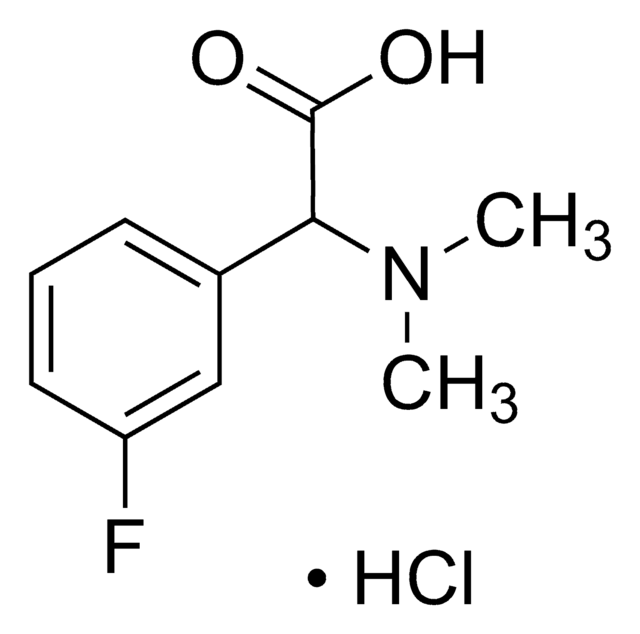 (Dimethylamino)(3-fluorophenyl)acetic acid hydrochloride AldrichCPR