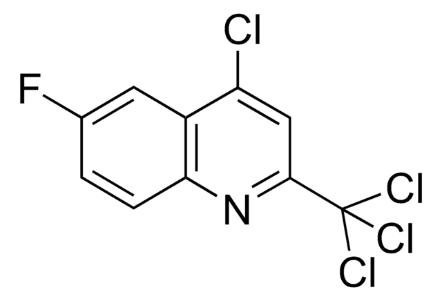 4-Chloro-6-fluoro-2-trichloromethyl-quinoline AldrichCPR