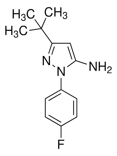 3-tert-Butyl-1-(4-fluorophenyl)-1H-pyrazol-5-amine AldrichCPR