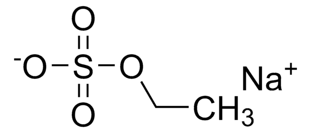 Ethyl sulfate sodium salt 10&#160;mg/mL in methanol: water (1:1) ((as ethyl sulfate)), certified reference material, ampule of 1&#160;mL, Cerilliant&#174;