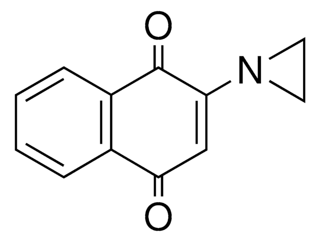 2-AZIRIDIN-1-YL-(1,4)NAPHTHOQUINONE AldrichCPR