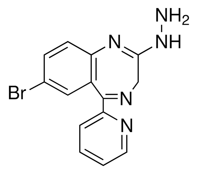 7-bromo-2-hydrazino-5-(2-pyridinyl)-3H-1,4-benzodiazepine AldrichCPR