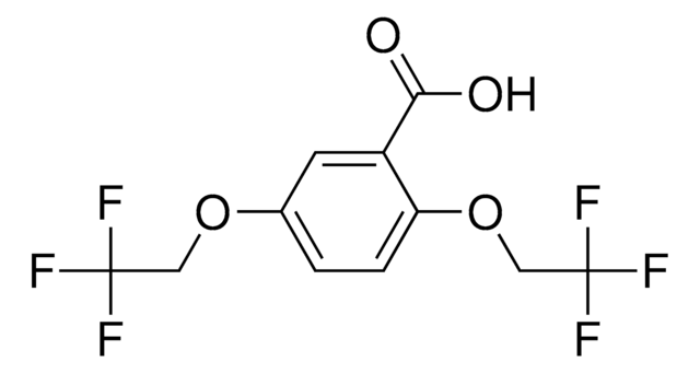 2,5-bis(2,2,2-trifluoroethoxy)benzoic acid AldrichCPR