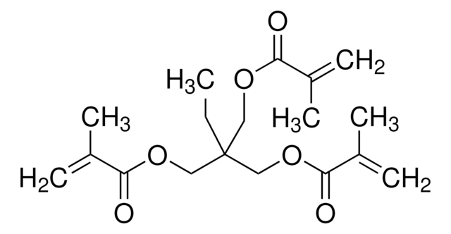 Trimethylolpropane trimethacrylate analytical standard, contains 0.01-0.04% monomethyl ether hydroquinone as stabilizer