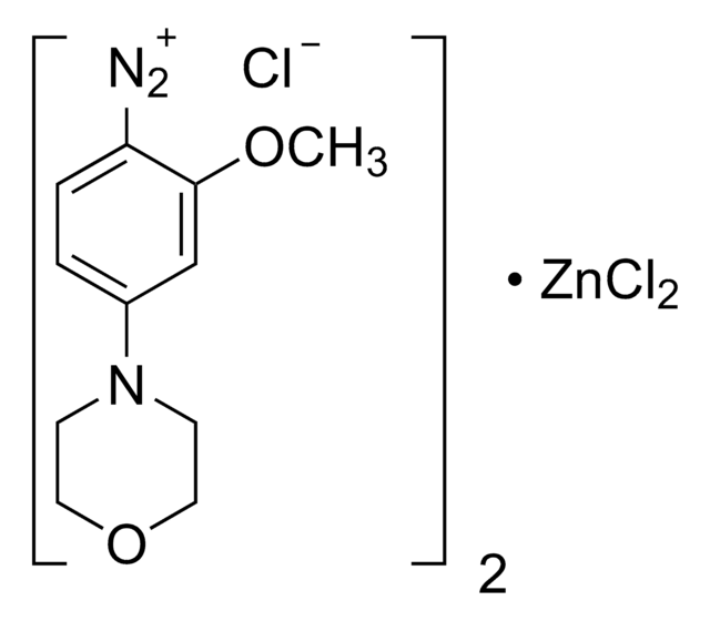 2-Methoxy-4-morpholinobenzenediazonium chloride zinc chloride double salt