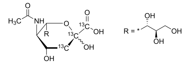 N-Acetyl-D-neuraminic acid-1,2,3-13C3 &#8805;99 atom % 13C, &#8805;97% (CP)