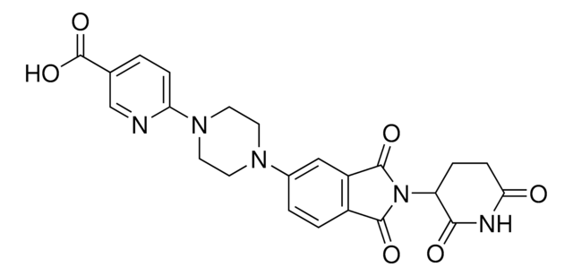 3-Pyridinecarboxylic acid, 6-[4-[2-(2,6-dioxo-3-piperidinyl)-2,3-dihydro-1,3-dioxo-1H-isoindol-5-yl]-1-piperazinyl]- &#8805;95%