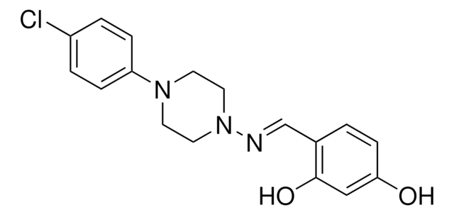 4-((4-(4-CHLORO-PHENYL)-PIPERAZIN-1-YLIMINO)-METHYL)-BENZENE-1,3-DIOL AldrichCPR
