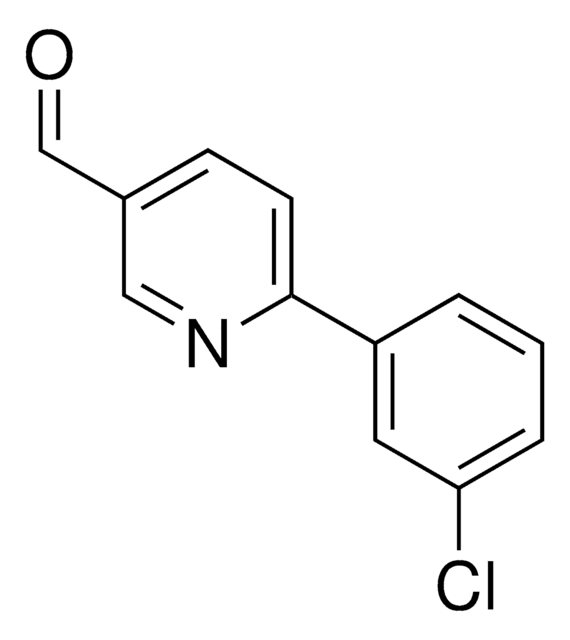 6-(3-chlorophenyl)pyridine-3-carboxaldehyde AldrichCPR