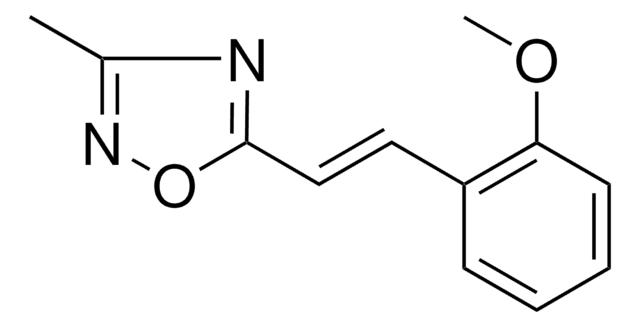 5-(2-(2-METHOXY-PHENYL)-VINYL)-3-METHYL-(1,2,4)OXADIAZOLE AldrichCPR