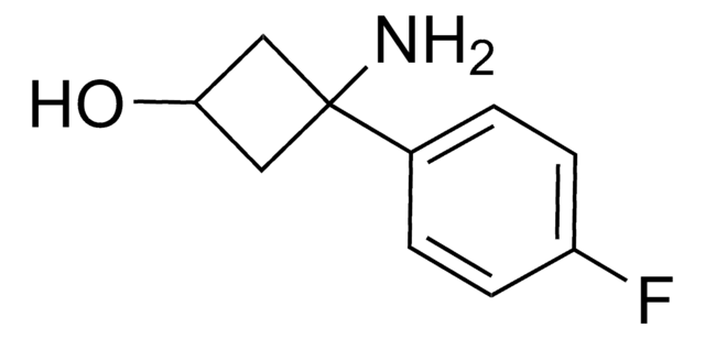 3-Amino-3-(4-fluorophenyl)cyclobutanol AldrichCPR